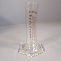 Lot 6 Silberbrand 42038 Eterna 100 ml: 2 ml Borosilicate 3.3 Graduated Cylinder
