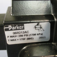 PARKER Air Pressure Regulator 0160 Gauge 06R213AC