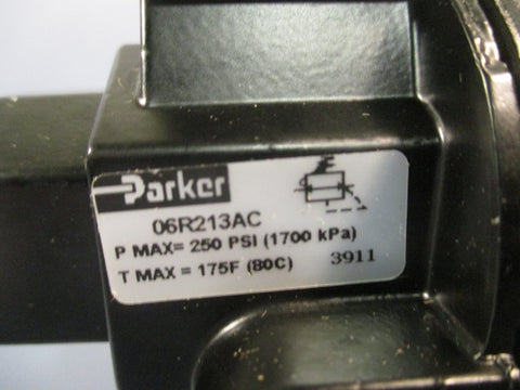 PARKER Air Pressure Regulator 0160 Gauge 06R213AC