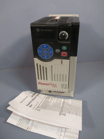 Allen-Bradley PowerFlex 525 AC Drive 5HP 3PH 480V 47-63 Hz Ser A 25B-D010N104