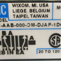 Mac Valves 92BAAB000DMDJAP1DG Solenoid Valve 20120 PSI