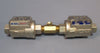 Pair of Omal Assured Automation Valve DN 15 PN 10 1/2" NPT Tee, Viton Seals Used