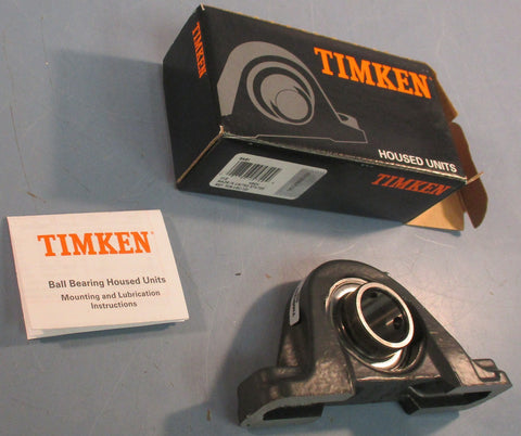 Timken SAS1 2Bolt Pillow Block Bearing 51/2" Length 1" Bore Cast Iron