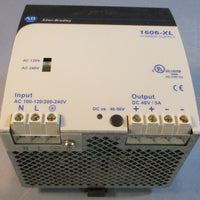 Allen Bradley 1606XL240FP Ser A Power Supply 1606XL 100120/200240VAC 4856DC