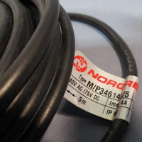 NORGREN CABLE PLUGIN STRAIGHT 4AMP 60VAC/75VDC 5M M/P34614A/5