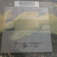 Allen Bradley Remote I/O Adapter Module Series D Firmware Rev. H 1771ASB D