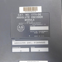 Allen Bradley 1771-DE Series A REV D Absolute Encoder Module