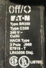 Eaton BR350 Circuit Breaker Type C350 3 Pole 50A Cu/Al 240VAC