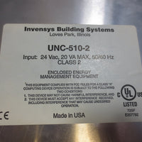 Invensys Building Systems Energy Management Controller UNC5102 Class 2