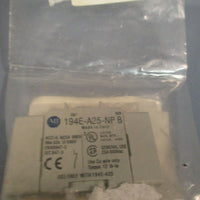 Allen Bradley Auxiliary Contact Base Mount Series B 194EA25NP