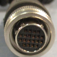 FANUC D82F-0112-P050#R02 HMDP Type A/B  External Coiled Cable, M23 Angled 5m