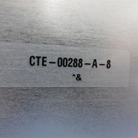 NIB Bimba CTE-00288-A-8 Linear Thruster 1-1/8” Bore 9-1/2” Stroke