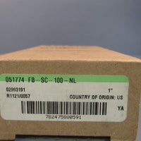 DODGE FBSC100NL 1" 3 BOLT FLANGE BLOCK BEARING 051774