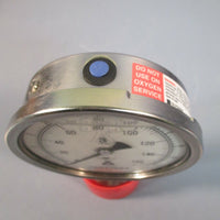 Ashcroft Glycerin Gauge 0160 PSI Glycerin Gauge 5460BN 3G1.5