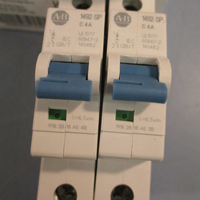 Allen Bradley 1492SPM1C040 1 Pole 4 AMP Circuit Breaker Series D QTY 2 In Box