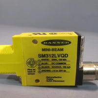 Banner Minibeam 1030vdc Photoelectric Sensor SM312LVQD