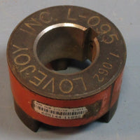 LoveJoy L095 Coupler Hub Half 1.062" Bore 1-1/16" w/ 1/4x1/8"KW NWOB