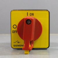 Siemens 3LD20500TK13 Power Switch 400V 16A 7.5KW 3LD20500TK13