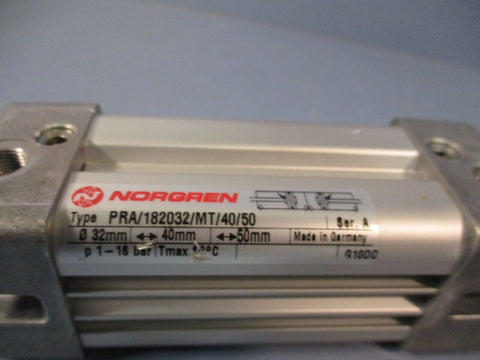 NORGREN Pneumatic Air Cylinder Series A PRA/182032/MT/40/50