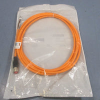 Beckhoff ZK 400062002030 3m Data Cable M12 4POS Female Straight