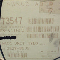 Fanuc A02B0228B50201 Controller Series 18TC