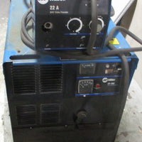 Miller CP302 CV DC MIG Welder w/ 22A 24V Wire Feeder and Rolling Cart