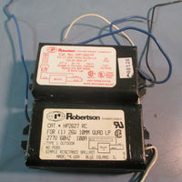 ROBERTSON FLORESCENT BALLAST 277V HP2627P LOT OF TWO