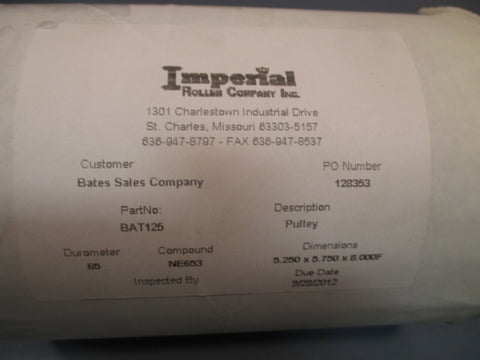 Imperial Roller Company, Inc Conveyor/Pulley BAT125 70622113