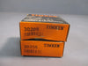 Lot of (2) TIMKEN Taper Roller Bearing 30205