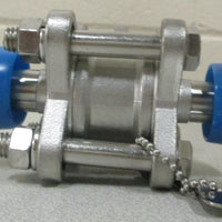 SPX Waukesha Cherry Burrell 2-Way Ball Valve 1/2" CF8M 1000 WOG