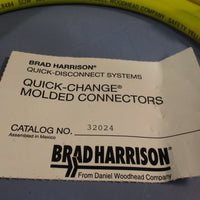 BRAD HARRISION/DANIEL WOODHEAD QUICKCHANGE MOLDED CONNECTOR 600V 18 AMPS 32024