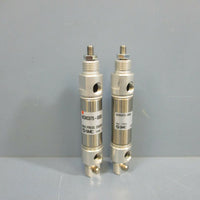SMC NCMC0750050 Cylinder 250 PSI ¾"Bore ½" Stroke Lot of 2 New