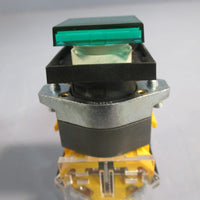 EAO Switching Element/Contact Block w/Green PushButton 704.901.3