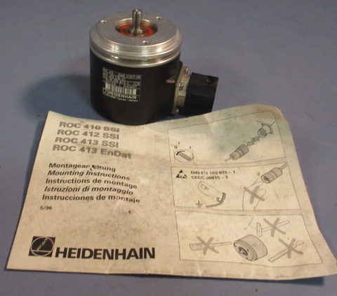 HEIDENHAIN ABSOLUTE ROTARY ENCODER 312-261-01 EnDat01 ROC 413 2048-27S17-58