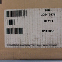 SIMPLEX 2081-9276 Model STR 112-053 12V 33.0 AH Rechargeable Battery