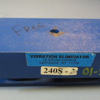 Vibration Eliminator Co. Neoprene Isolator Model 240S3 1100 lb Rated Load