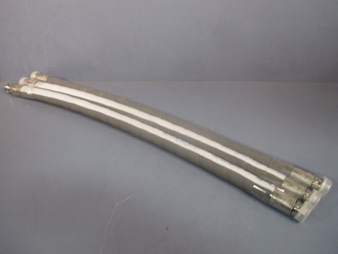 Lot of (3) Rubber Fab Hose 2in 24"L RF-FDA 3A