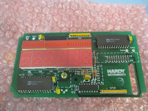 Hardy Instruments Printed Circuit Display Board Assembly 0535038600 Rev F