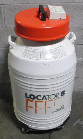 Thermolyne Locator 8 Cryogenic Liquid Nitrogen Cryo Tank w/ Monitor CY50975