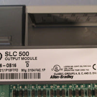 Allen Bradley 1746OB16 Series D Rev B Output Module 1050 VDC Output