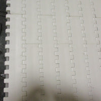 Intralox Series 1600 Open Hinge Flat Top Conveyor Belt White 42" W x 14.9250' L