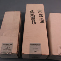 Lot of (3) Accrafilter Filter Element L501, Replacement Filter