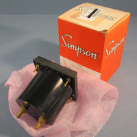 SIMPSON 17720 ELASPED TIME PANEL METER, ANALOG 120VAC