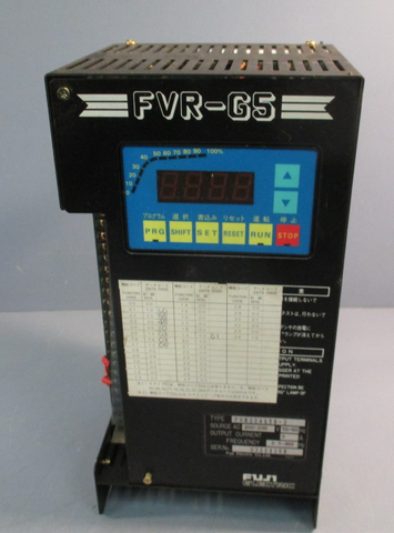 FUJI ELECTRIC FVR004G5B2 Variable Frequency Drive FVRG5 200230V 50/60HZ 3A
