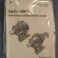 Sumitomo CNVX-6090Y-6 Speed Reducer 6:1 Ratio 1750 RPM 1.54 HP 1-1/8" Shaft Dia