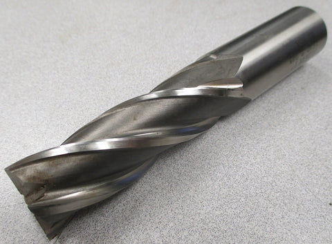 Putnam HighSpeed End Mill Cutter, 1" HS 4FL LD=5.345