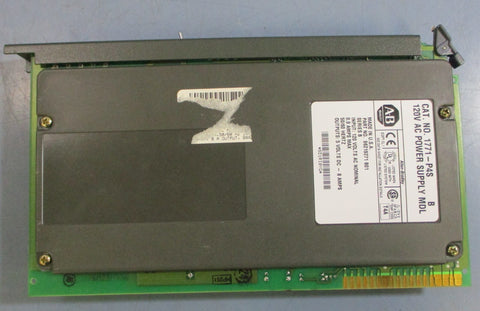 Allen Bradley 1771-P4S 120V AC Power Supply Module Ser. B 96219271 B01