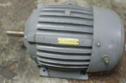 US Motors Asbestos Protected Electric Motor 900RPM 215 Fr 220/440V 1-1/8" Shaft