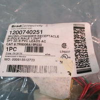 Brad Connectivity MicroChange Receptacle 6Pole Male 1/2 NPT 1200740251