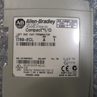 Allen Bradley 1769ECL Ser A Left End Cap/Terminator Rev 1 Compact I/O
